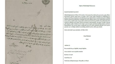 O­s­m­a­n­l­ı­ ­a­r­ş­i­v­i­n­d­e­n­ ­ç­ı­k­a­n­ ­1­0­6­ ­y­ı­l­l­ı­k­ ­b­e­l­g­e­ ­d­u­y­g­u­l­a­n­d­ı­r­d­ı­